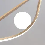 Подвесной светильник PEARLY L120 Трехцветный свет от ImperiumLoft