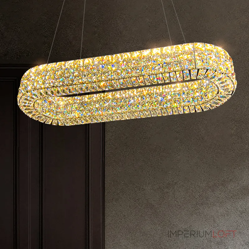 Подвесной светильник ACHILLES LONG L120 Brass от ImperiumLoft