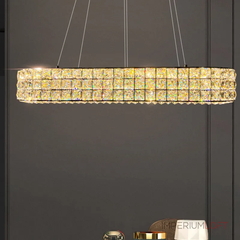 Подвесной светильник ACHILLES LONG L120 Brass от ImperiumLoft