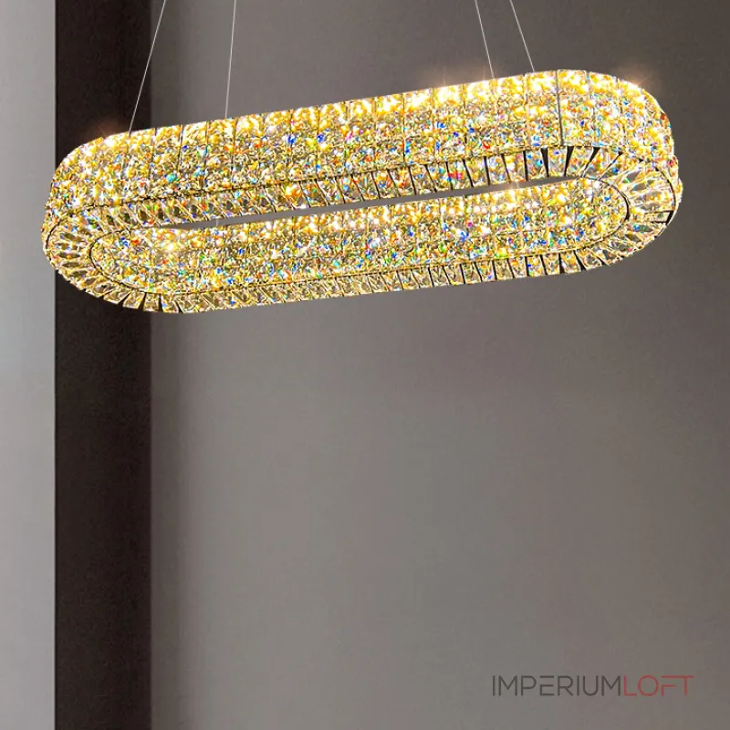 Подвесной светильник ACHILLES LONG L120 Brass от ImperiumLoft