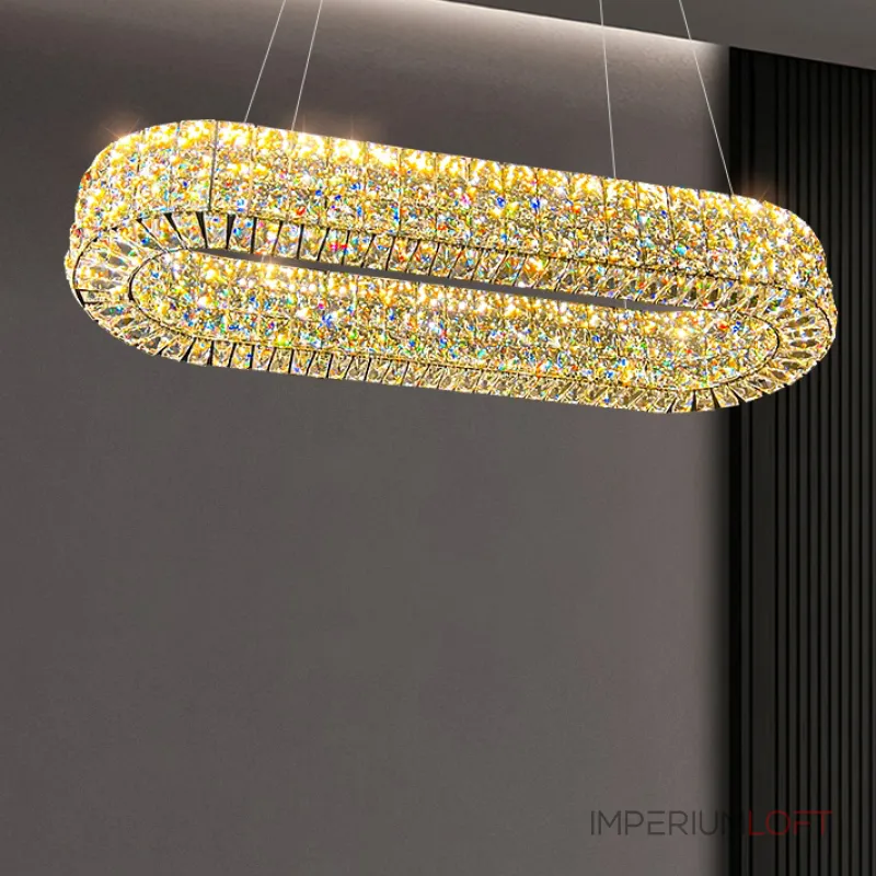 Подвесной светильник ACHILLES LONG L120 Brass от ImperiumLoft