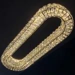Подвесной светильник ACHILLES LONG L120 Brass от ImperiumLoft