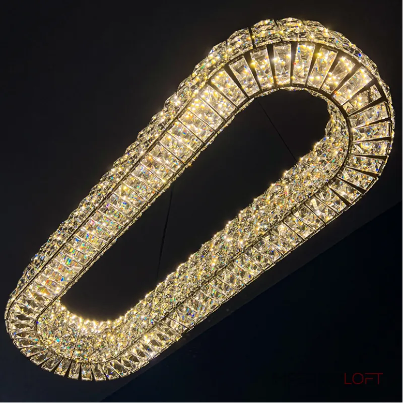 Подвесной светильник ACHILLES LONG L120 Brass от ImperiumLoft