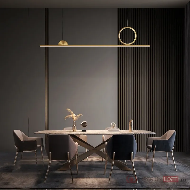 Подвесной светильник AMRAM B L120 от ImperiumLoft