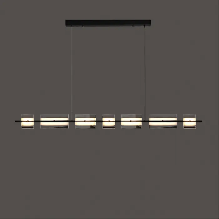 Подвесной светильник BRIAND LONG L130 Black от ImperiumLoft