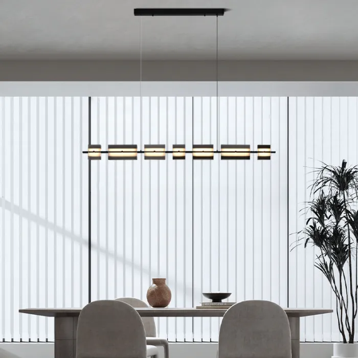 Подвесной светильник BRIAND LONG L130 Black от ImperiumLoft