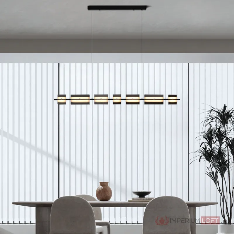 Подвесной светильник BRIAND LONG L102,5 Black от ImperiumLoft