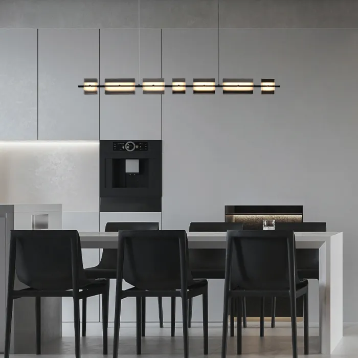 Подвесной светильник BRIAND LONG L130 Black от ImperiumLoft