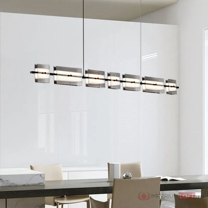 Подвесной светильник BRIAND LONG L102,5 Black от ImperiumLoft