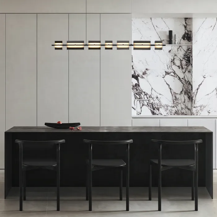 Подвесной светильник BRIAND LONG L130 Black от ImperiumLoft