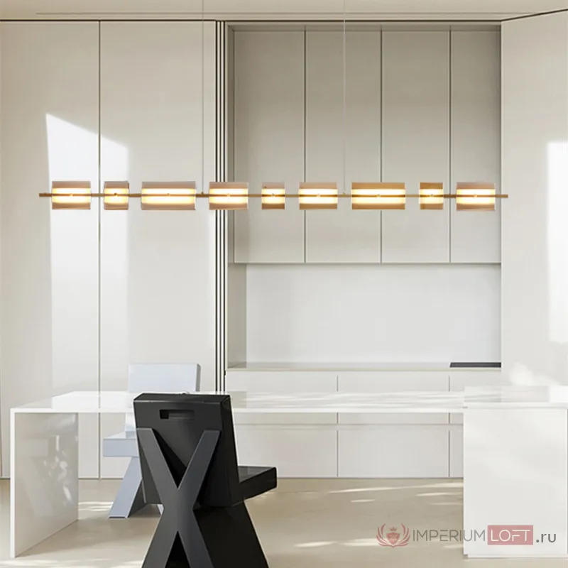 Подвесной светильник BRIAND LONG L102,5 Black от ImperiumLoft