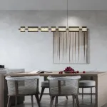 Подвесной светильник BRIAND LONG L130 Black от ImperiumLoft