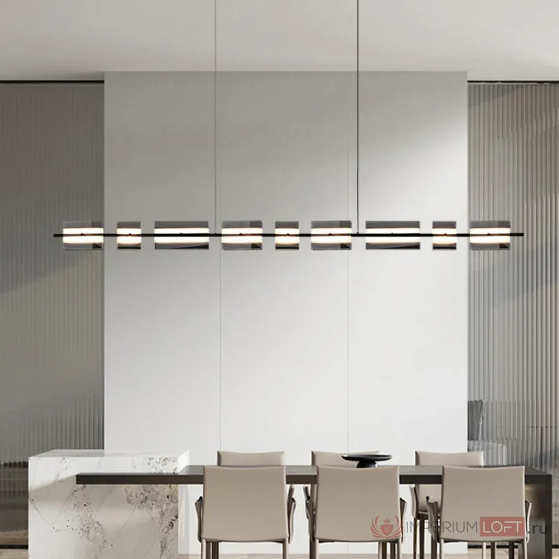Подвесной светильник BRIAND LONG L102,5 Black от ImperiumLoft