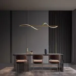 Подвесной светильник ADONIS L140 Black от ImperiumLoft