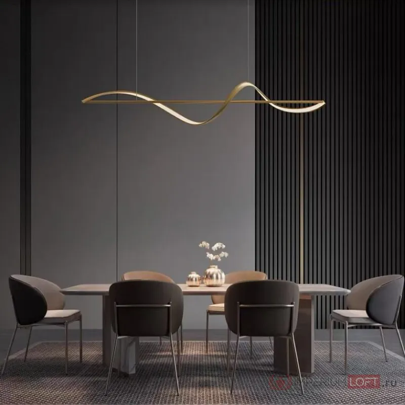 Подвесной светильник ADONIS L140 Black от ImperiumLoft