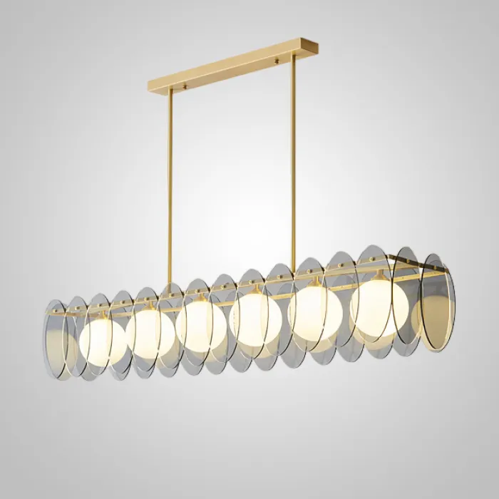 Потолочный светильник RASMIN LONG Brass от ImperiumLoft