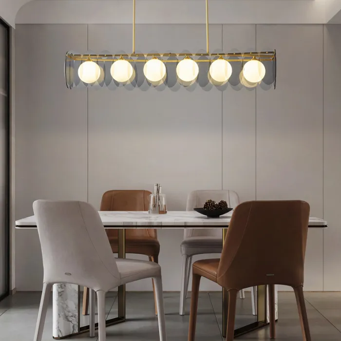 Потолочный светильник RASMIN LONG Brass от ImperiumLoft