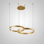 Подвесная люстра VEIKKO COMBO D45+45 Brass от ImperiumLoft