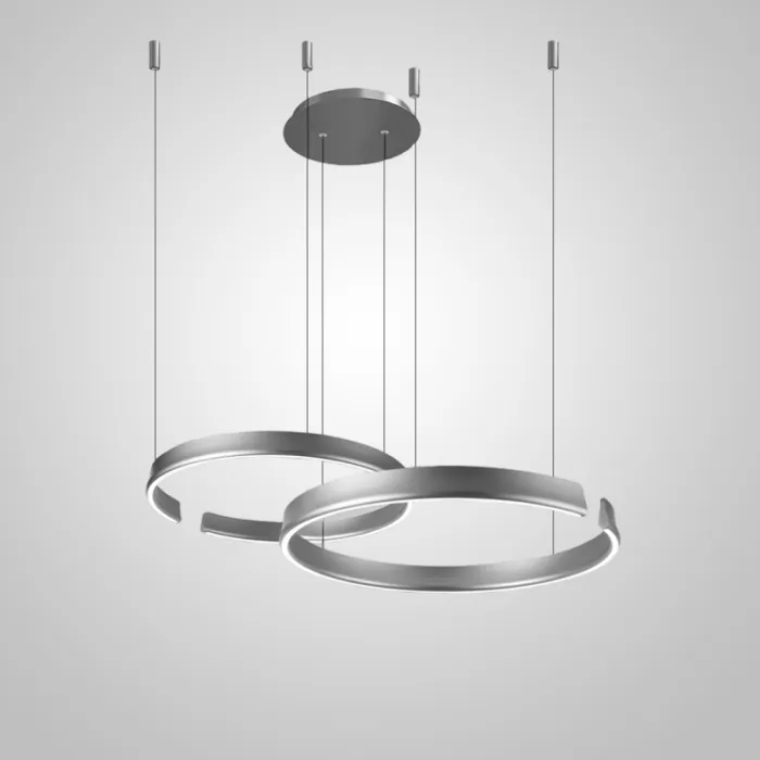 Подвесная люстра VEIKKO COMBO D45+65 Chrome от ImperiumLoft