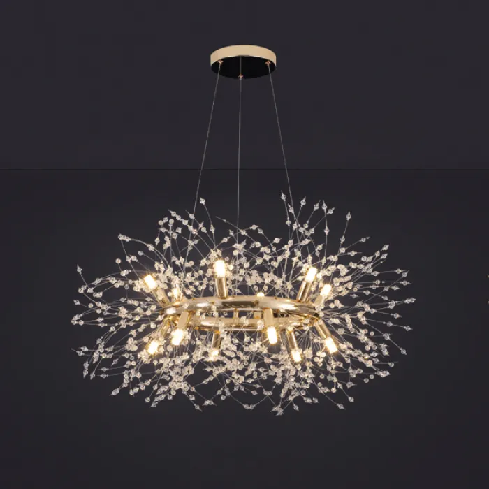 Подвесная люстра ROSALIA RING D70 от ImperiumLoft