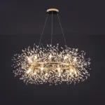 Подвесная люстра ROSALIA RING D100 от ImperiumLoft