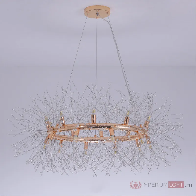 Подвесная люстра ROSALIA RING D100 от ImperiumLoft