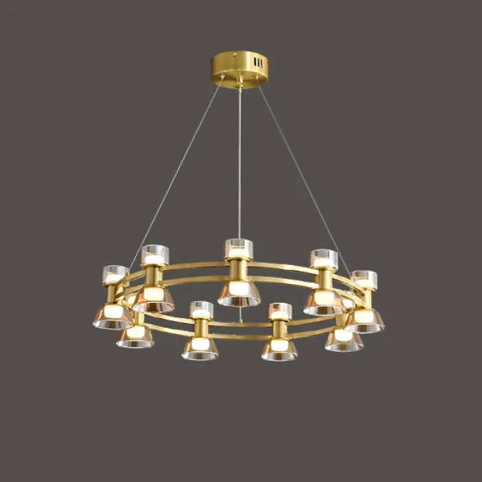 Подвесная люстра BLASIUS D63 Brass от ImperiumLoft