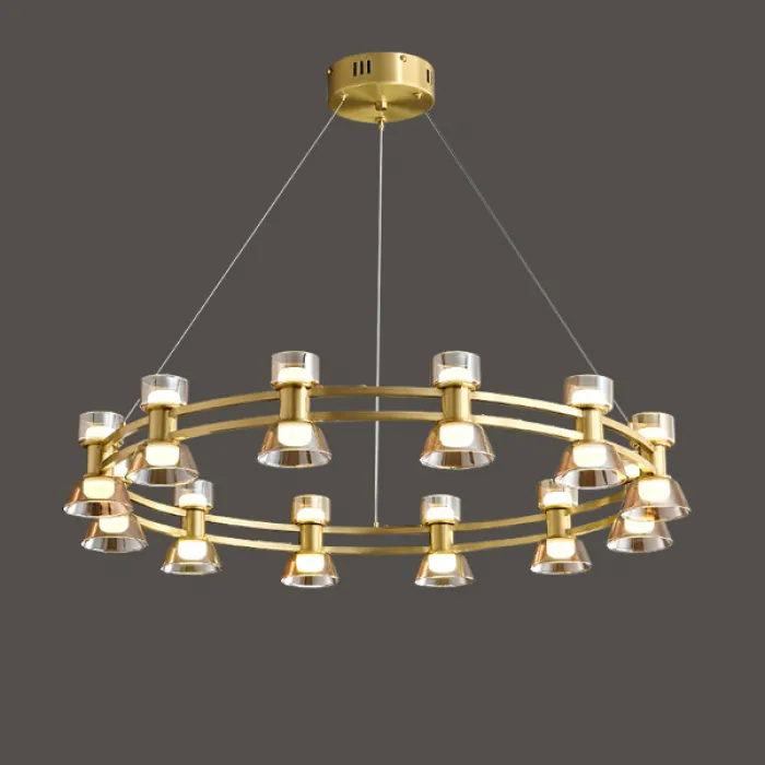 Подвесная люстра BLASIUS D83 Brass от ImperiumLoft