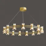 Подвесная люстра BLASIUS D103 Brass от ImperiumLoft