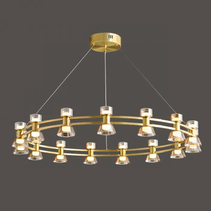 Подвесная люстра BLASIUS D103 Brass от ImperiumLoft