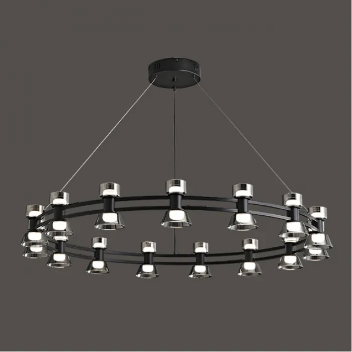 Подвесная люстра BLASIUS D103 Black от ImperiumLoft
