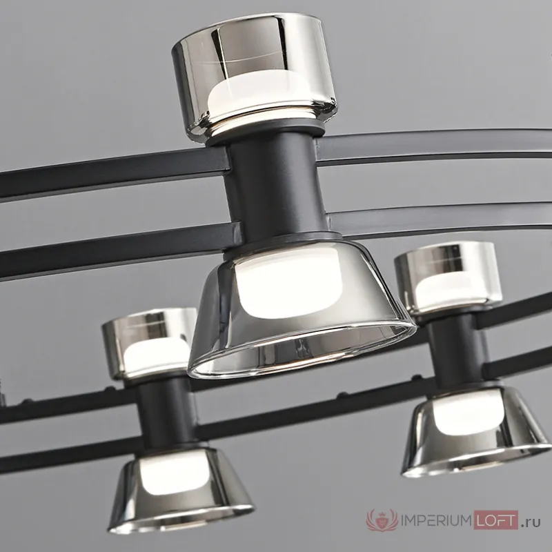 Подвесная люстра BLASIUS D63 Black от ImperiumLoft