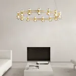 Подвесная люстра BLASIUS D83 Brass от ImperiumLoft