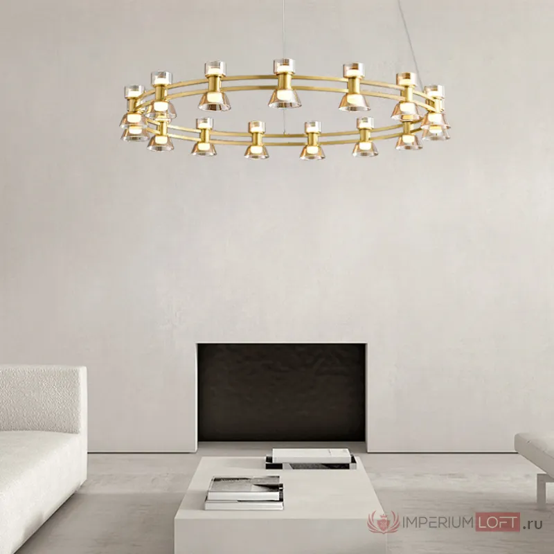 Подвесная люстра BLASIUS D63 Black от ImperiumLoft