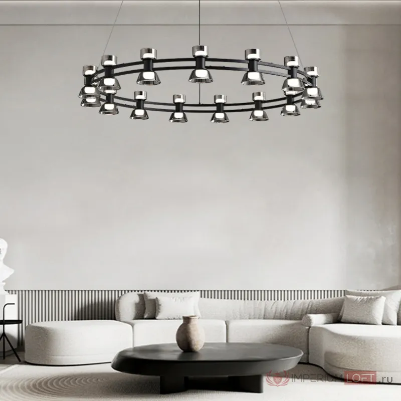 Подвесная люстра BLASIUS D63 Black от ImperiumLoft