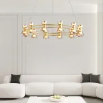 Подвесная люстра BLASIUS D83 Brass от ImperiumLoft