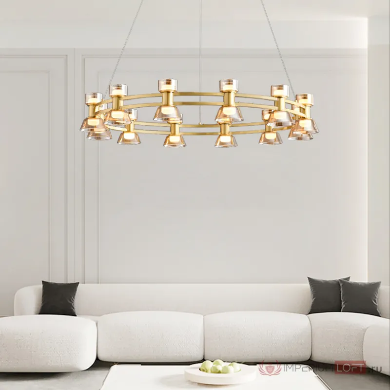 Подвесная люстра BLASIUS D63 Black от ImperiumLoft