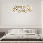 Подвесная люстра BLASIUS D83 Brass от ImperiumLoft