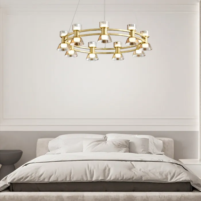 Подвесная люстра BLASIUS D83 Brass от ImperiumLoft