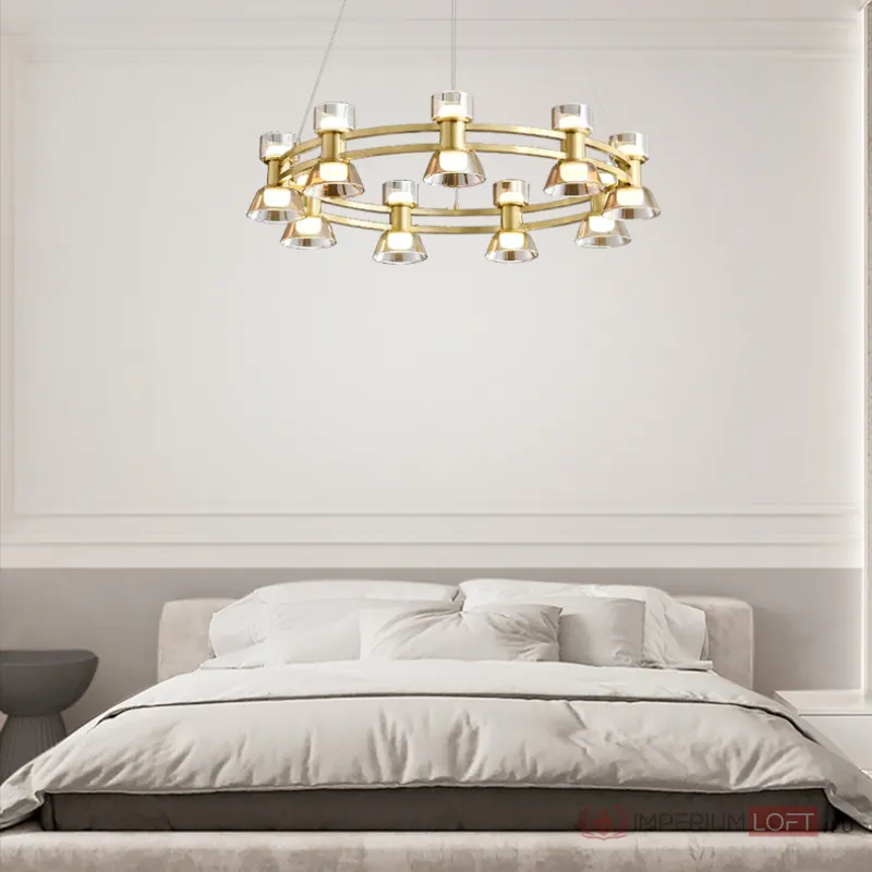 Подвесная люстра BLASIUS D63 Black от ImperiumLoft