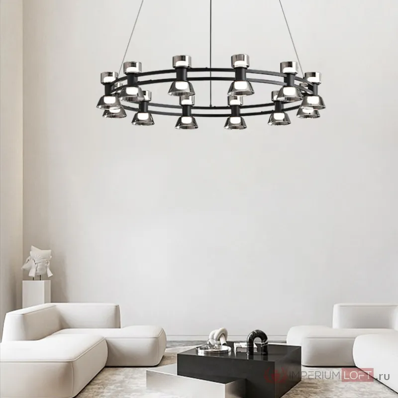 Подвесная люстра BLASIUS D63 Black от ImperiumLoft