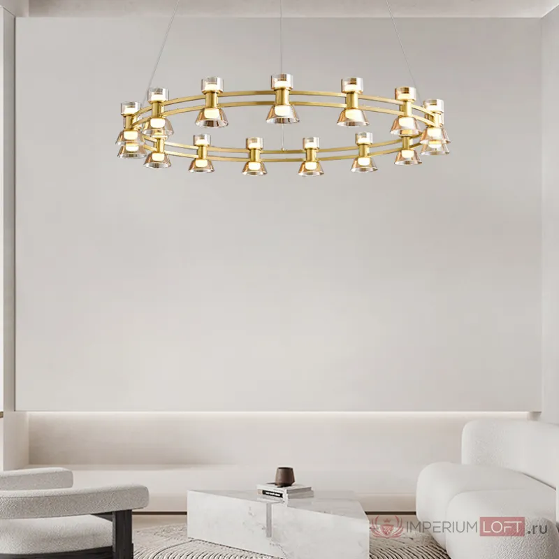 Подвесная люстра BLASIUS D63 Black от ImperiumLoft