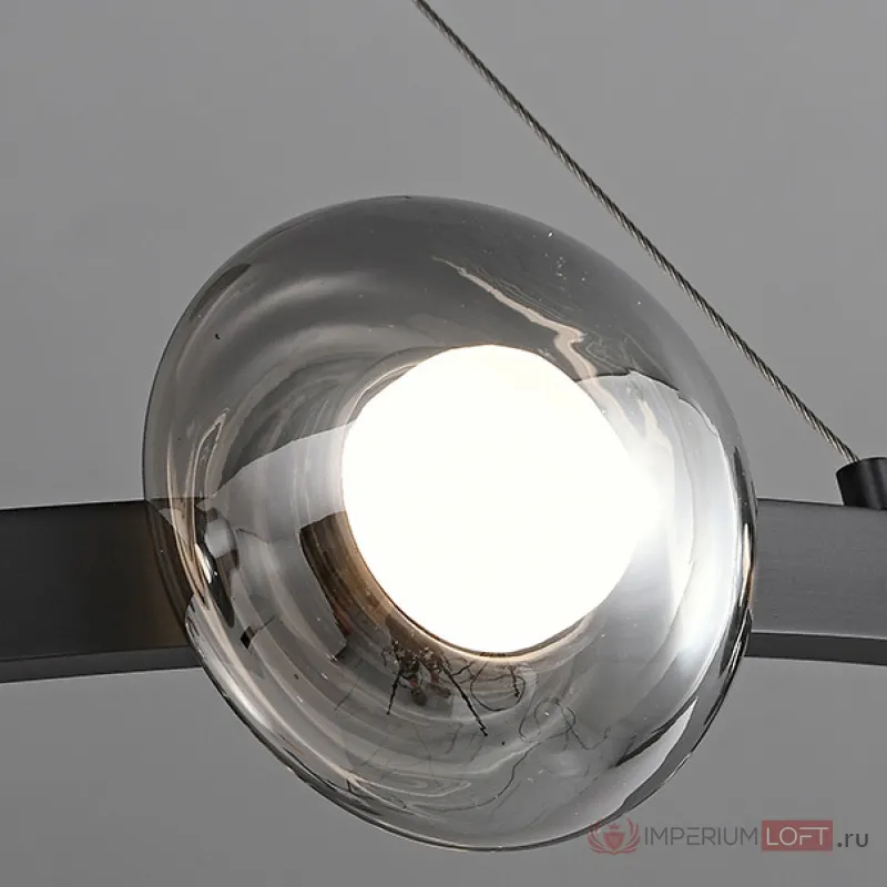 Подвесная люстра BOOSTER D68 Black от ImperiumLoft