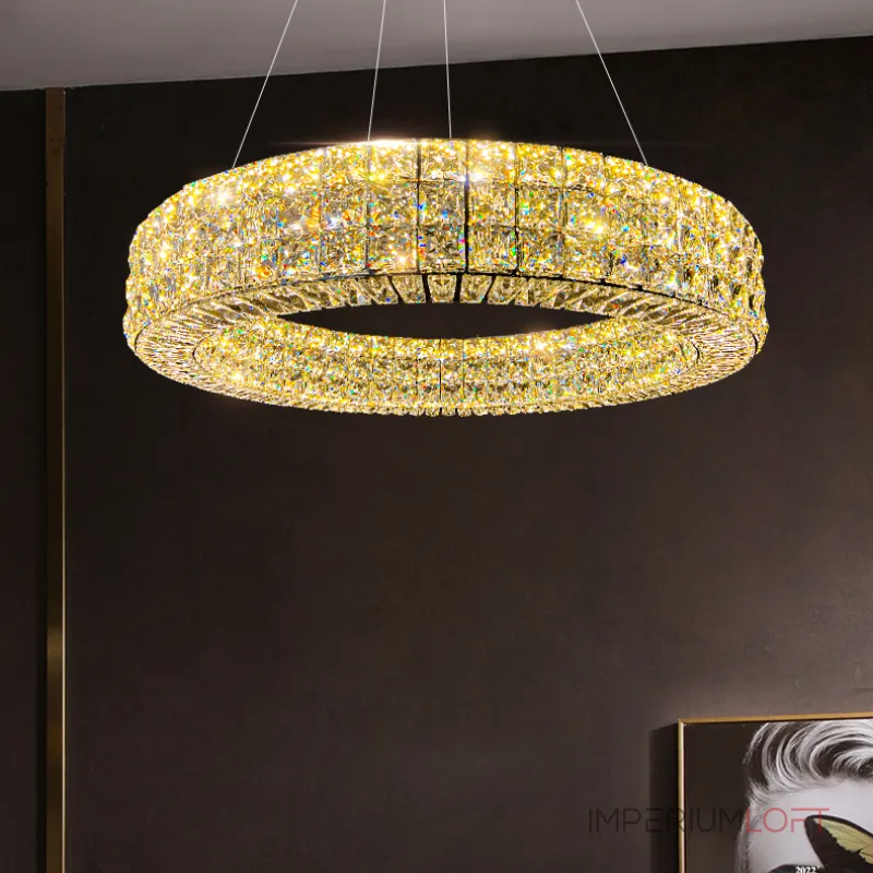 Подвесная люстра ACHILLES LUX D60 Chrome от ImperiumLoft