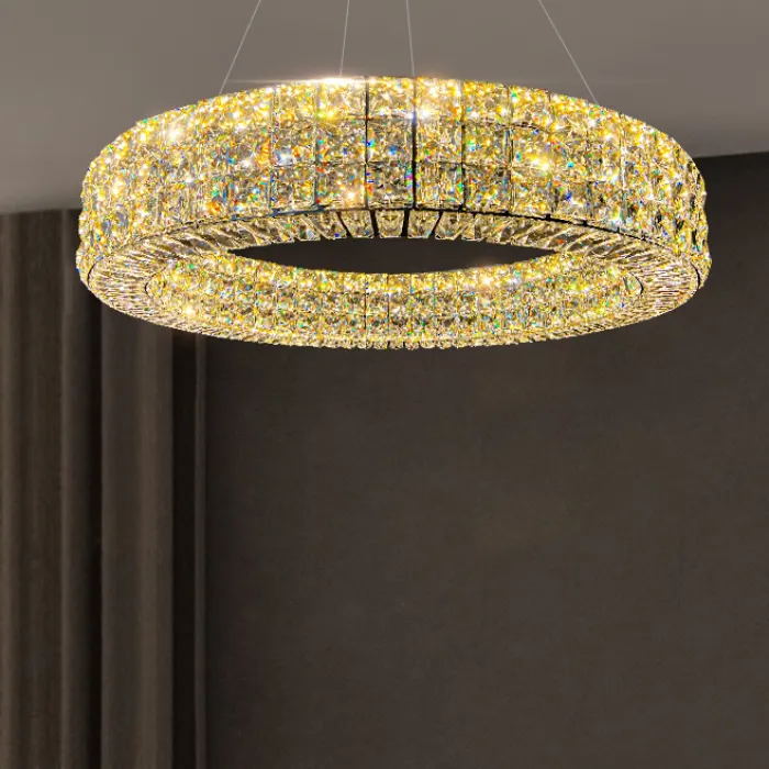 Подвесная люстра ACHILLES LUX D80 Brass от ImperiumLoft