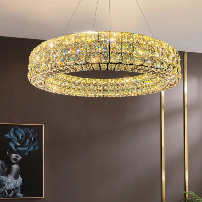 Подвесная люстра ACHILLES LUX D80 Brass от ImperiumLoft