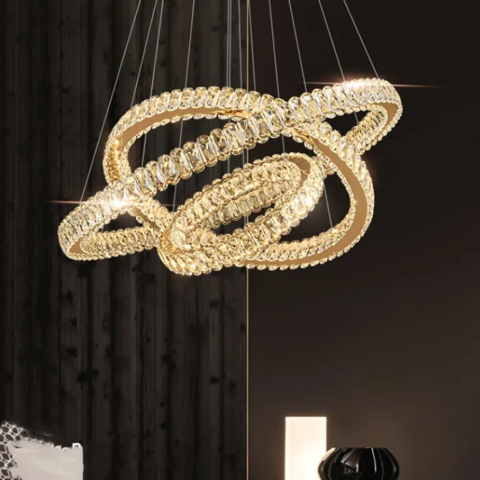 Подвесная люстра SEFENIAS B D40+60+80 Chrome от ImperiumLoft