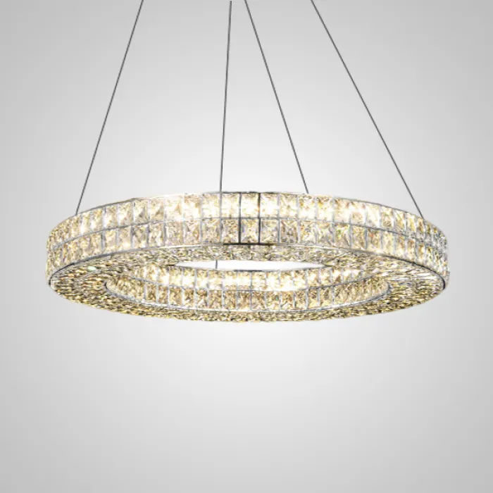 Подвесная люстра ACHILLES D100 Chrome от ImperiumLoft