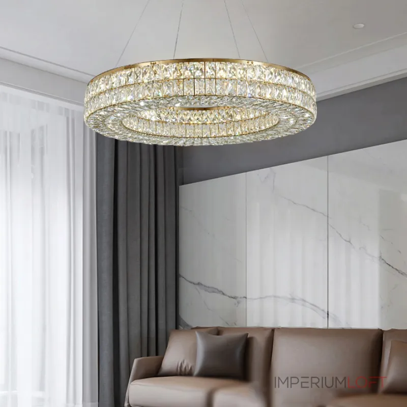 Подвесная люстра ACHILLES D80 Brass от ImperiumLoft