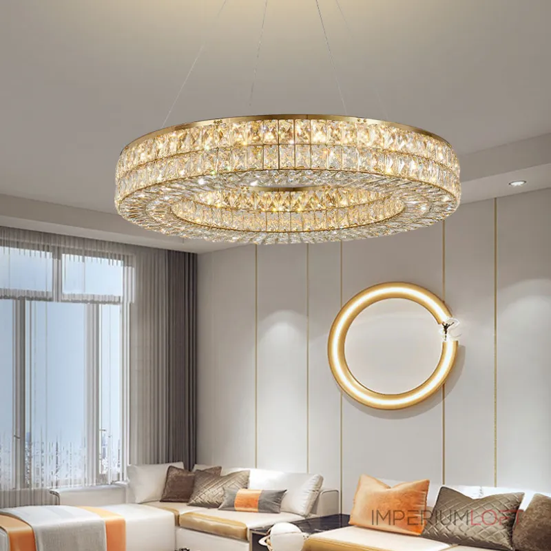 Подвесная люстра ACHILLES D80 Brass от ImperiumLoft